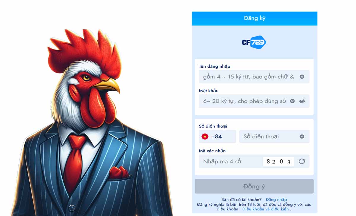 Hướng dẫn cách tham gia chơi đá gà trực tuyến CF789